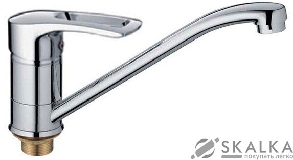 На фото Кухонный смеситель Cron Hansberg 555 на гайке (CR0038)