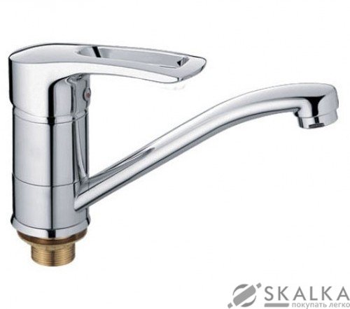 На фото Кухонный смеситель Cron Hansberg 555-15 СМ на гайке (CR0039)