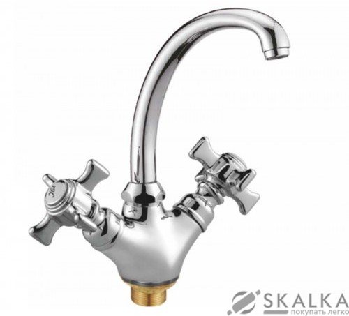 Кухонный смеситель Cron Zeus 273 на гайке (CR0083) На фото Кухонный смеситель Cron Zeus 273 на гайке (CR0083)