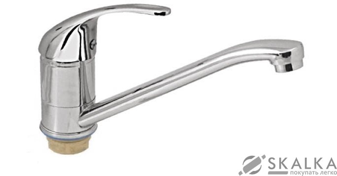 На фото Кухонный смеситель Champion Mars 555 LONG на гайке (CH0054)
