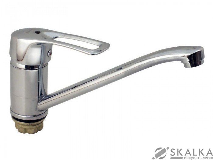 Кухонный смеситель G-Ferro Hansberg 555-Z на гайке (GF0008) На фото Кухонный смеситель G-Ferro Hansberg 555-Z на гайке (GF0008)