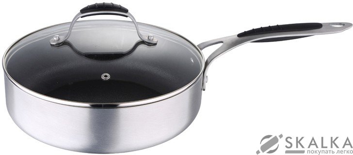 Сковорода Bergner Master Pro Gravity 24 см (BGMP-7957) На фото Сковорода Bergner Master Pro Gravity 24 см (BGMP-7957)