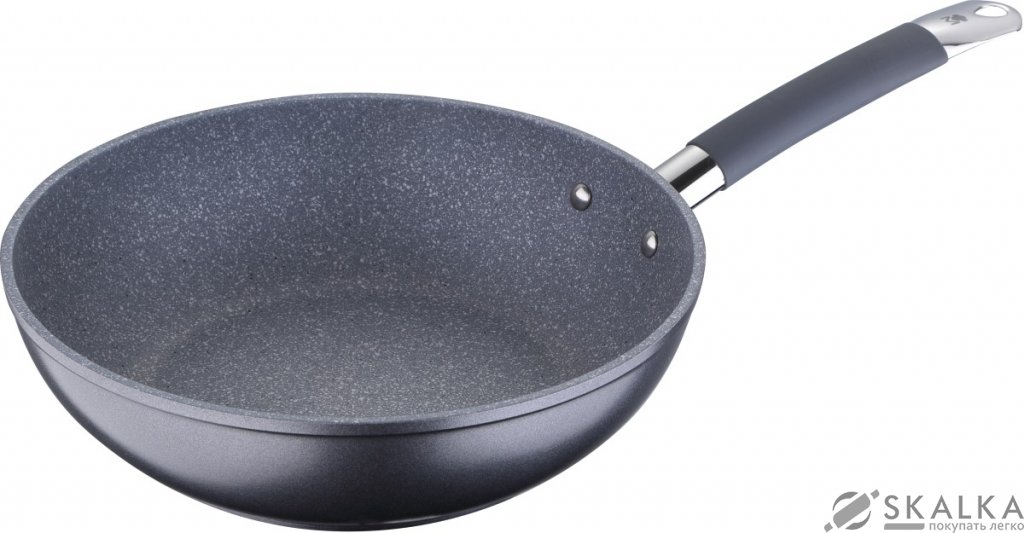 На фото Сковорода вок Bergner Master Pro Home edition 28 см (BGMP-3259)