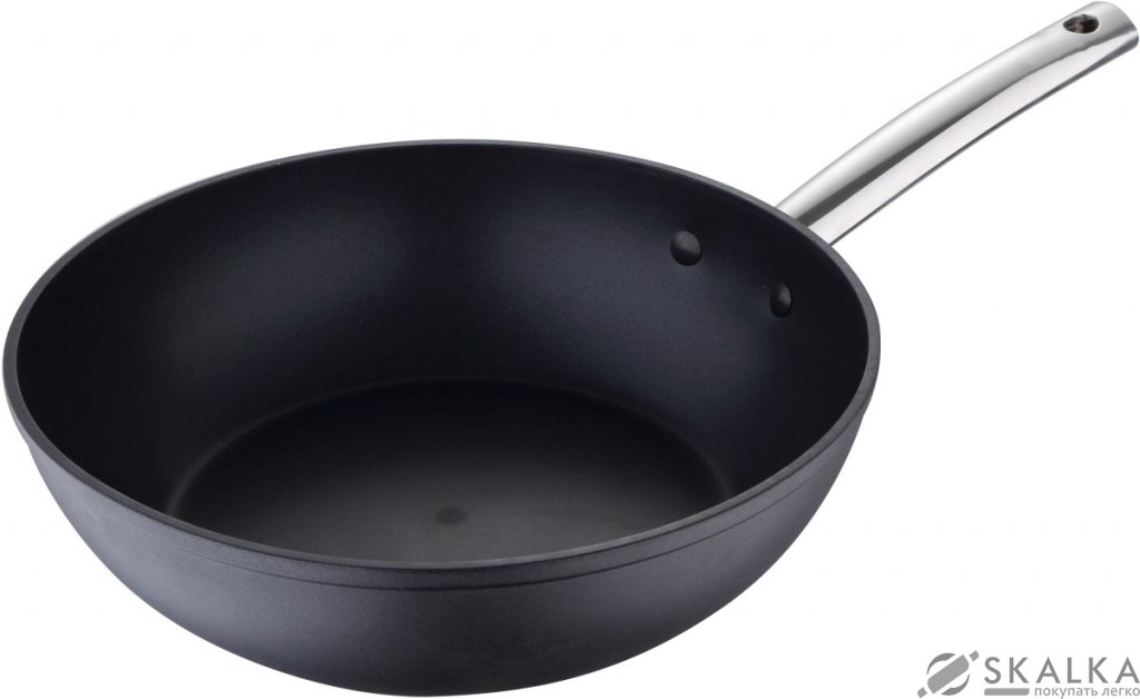 Сковорода вок Bergner Master Pro Foodies 28 см (BGMP-3502) На фото Сковорода вок Bergner Master Pro Foodies 28 см (BGMP-3502)