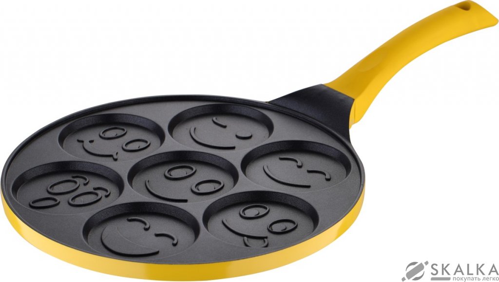 Сковорода блинница Renberg Happie 26 см (RB-1160) На фото Сковорода блинница Renberg Happie 26 см (RB-1160)