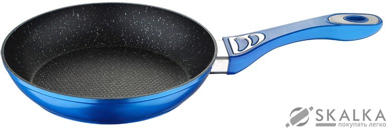 На фото Cковорода Wellberg Titan marble 28 см (WB-3362-BL)