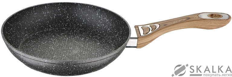 На фото Cковорода Wellberg Titan marble 24 см (WB-3380)