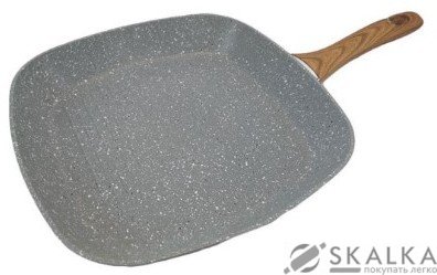 Сковорода гриль Maxmark антипригарное покрытие 28 см (MK-GR4728) На фото Сковорода гриль Maxmark антипригарное покрытие 28 см (MK-GR4728)