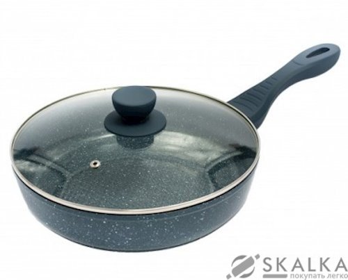 Сковорода Maxmark с гранитным покрытием 26 см (MK-FP4326G) На фото Сковорода Maxmark с гранитным покрытием 26 см (MK-FP4326G)