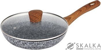 Сковорода Maxmark с мраморным покрытием 26 см (MK-FP4526M) На фото Сковорода Maxmark с мраморным покрытием 26 см (MK-FP4526M)