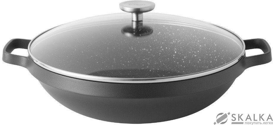 На фото Сковорода вок BergHOFF Gem 32 см (2307316)