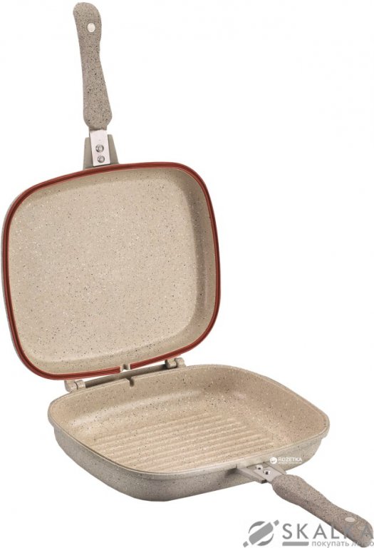 На фото Cковорода гриль Korkmaz Duplo Alu 30 см (A1467beg)