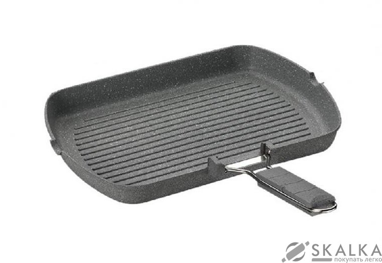 Cковорода гриль Korkmaz Grey 34 см (A1499) На фото Cковорода гриль Korkmaz Grey 34 см (A1499)