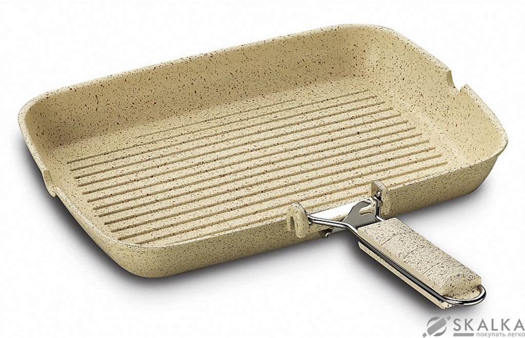 Cковорода гриль Korkmaz Beige 34 см (A1499-1) На фото Cковорода гриль Korkmaz Beige 34 см (A1499-1)