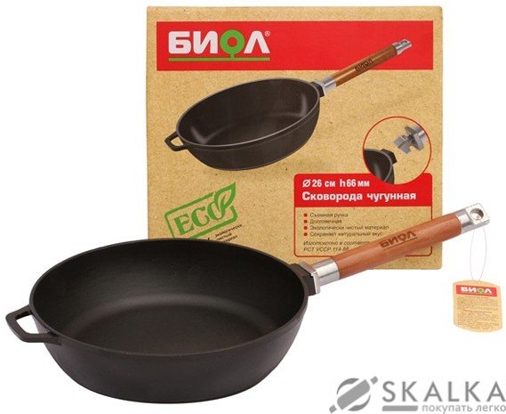 На фото Сковорода Биол Классик 28 см (328)