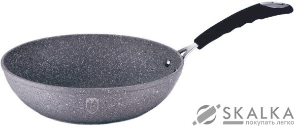 На фото Сковорода-вок Berlinger Haus Gray Stone Touch Line 28 см BH-1159