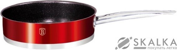 Глубокая сковорода Berlinger Haus Passion Collection Metallic Red 24 см BH-1310 На фото Глубокая сковорода Berlinger Haus Passion Collection Metallic Red 24 см BH-1310