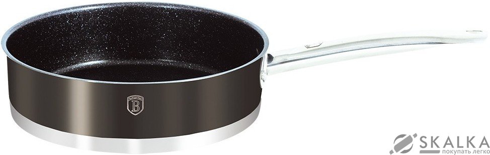Глубокая сковорода Berlinger Haus Passion Collection Metallic Carbon 24 см BH-1311 На фото Глубокая сковорода Berlinger Haus Passion Collection Metallic Carbon 24 см BH-1311