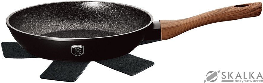 На фото Сковорода Berlinger Haus Ebony Rosewood Collection 24 см BH-1713