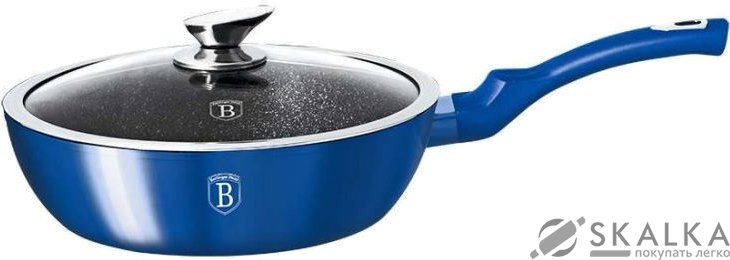 Сковорода Berlinger Haus Metallic Line Royal Blu BH-1656N На фото Сковорода Berlinger Haus Metallic Line Royal Blu BH-1656N