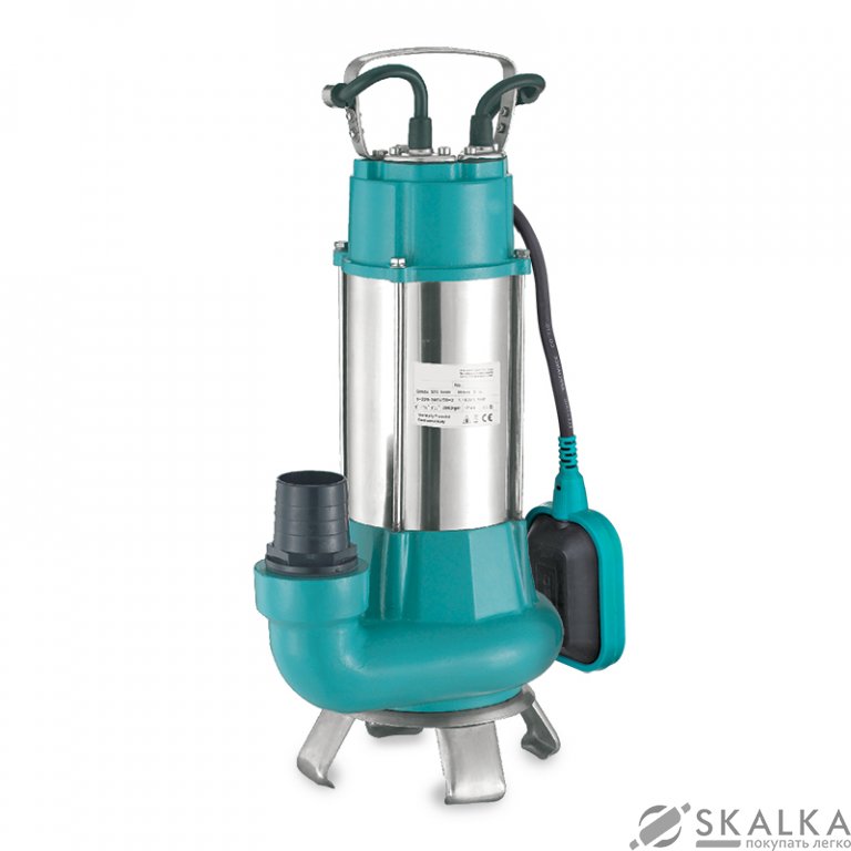 На фото Насос дренажный Aquatica 1.1 кВт Hmax 9 м Qmx 333 л/мин (773325)