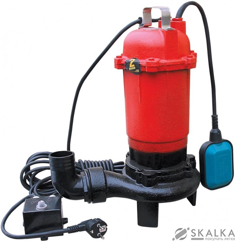 На фото Фекальный насос с режущим механизмом Optima WQ10-12G 1.3 кВт