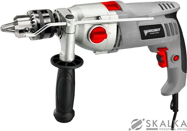 Дрель ударная Forte ID 1216-2 VR 1200 Вт (68474) На фото Дрель ударная Forte ID 1216-2 VR 1200 Вт (68474)