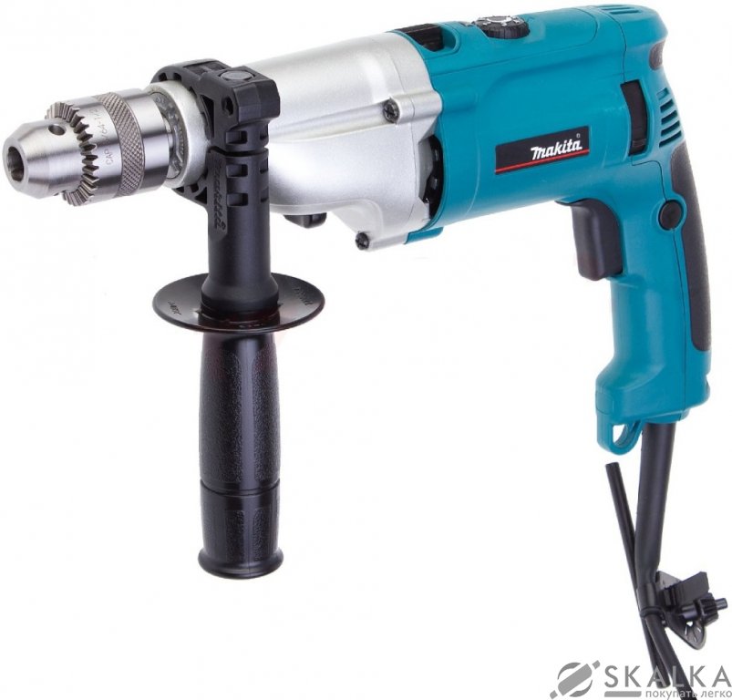 Дрель ударная Makita HP2070 1010 Вт (30244) На фото Дрель ударная Makita HP2070 1010 Вт (30244)