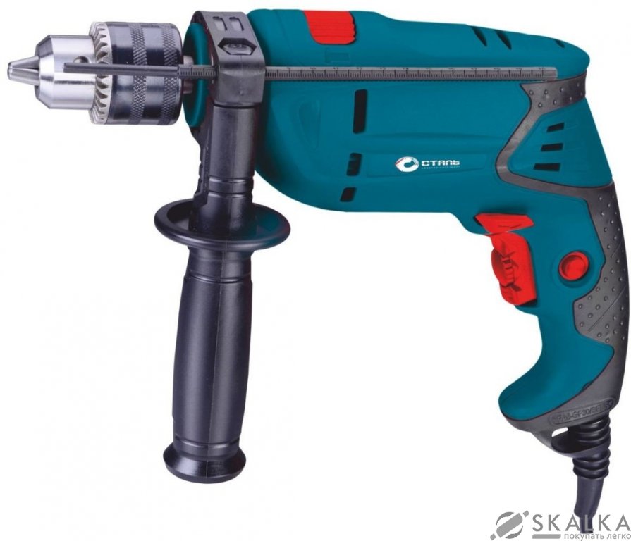 Дрель ударная Сталь УД 750 РР (49590) На фото Дрель ударная Сталь УД 750 РР (49590)