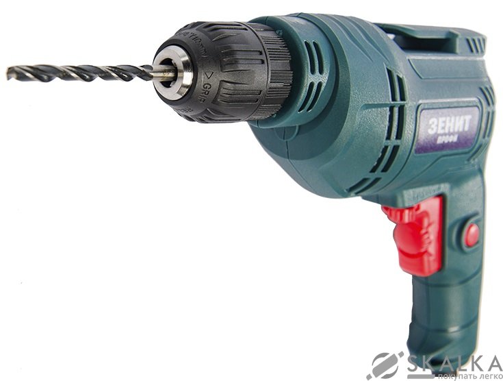 На фото Дрель безударная Зенит Профи ЗДП- А 6010 600 Вт (843855)