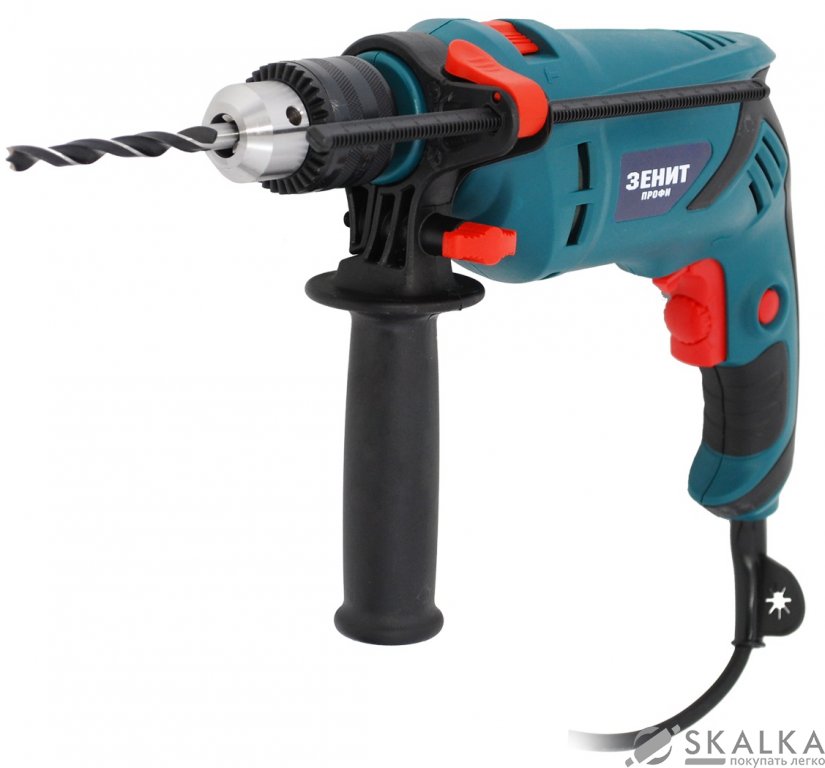 На фото Дрель ударная Зенит Профи ЗДП-1200 (832334)