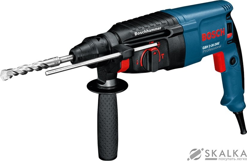 На фото Перфоратор Bosch 800 Вт SDS Plus 2 режима (14540)