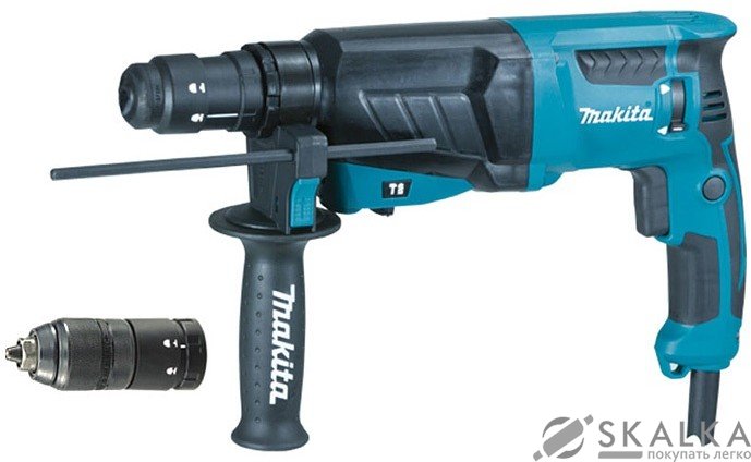 На фото Перфоратор Makita 800 Вт SDS Plus (62347)