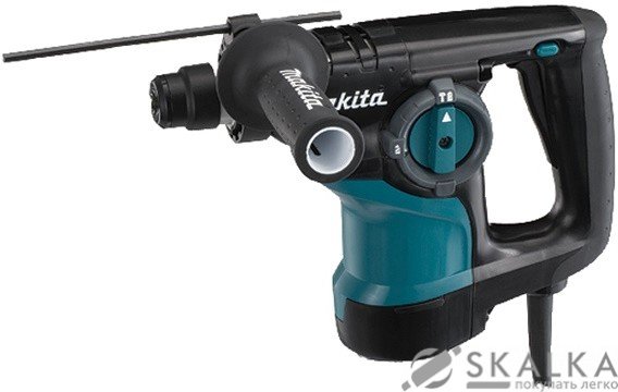 На фото Перфоратор бочковой Makita 800 Вт SDS Plus (29918)