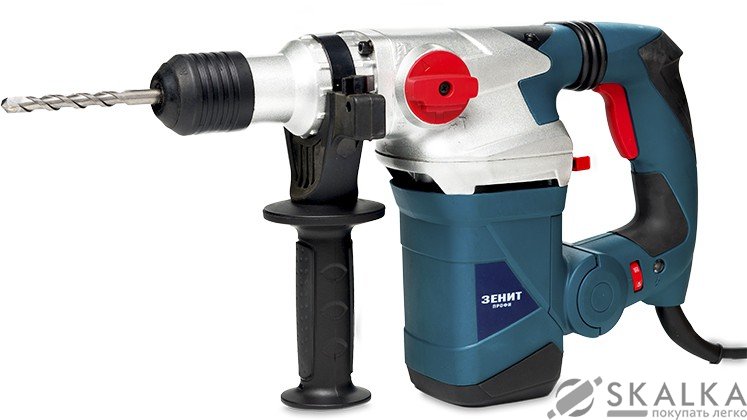На фото Перфоратор бочковой Зенит Профи 1700 Вт SDS Plus 4 режима (842463)