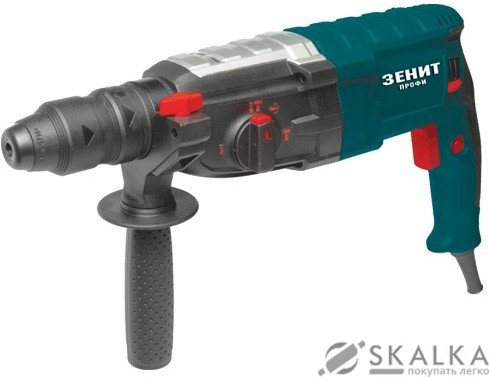Перфоратор Зенит Профи 1200 Вт SDS Plus (843752) На фото Перфоратор Зенит Профи 1200 Вт SDS Plus (843752)