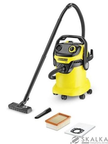 На фото Строительный пылесос Karcher WD 5 25 л 1100 Вт (53721)