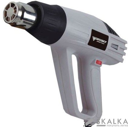 На фото Строительный фен Forte HG 2000-2VLD с дисплеем (75630)