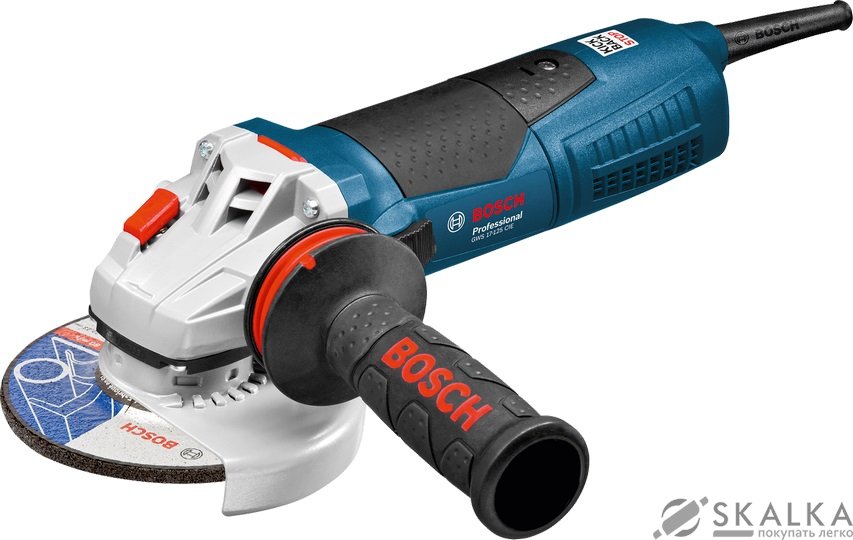 На фото Болгарка Bosch GWS 17-125 CIE 1700 Вт 125 мм (51159)