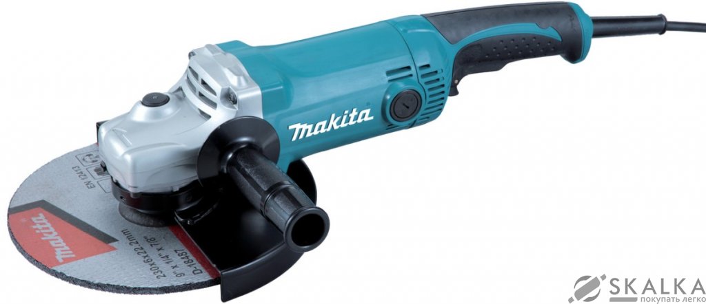 На фото Болгарка Makita GA9050 2000 Вт 230 мм (35050)