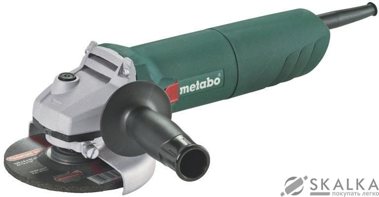 На фото Болгарка Metabo W 1100-125 (56556)