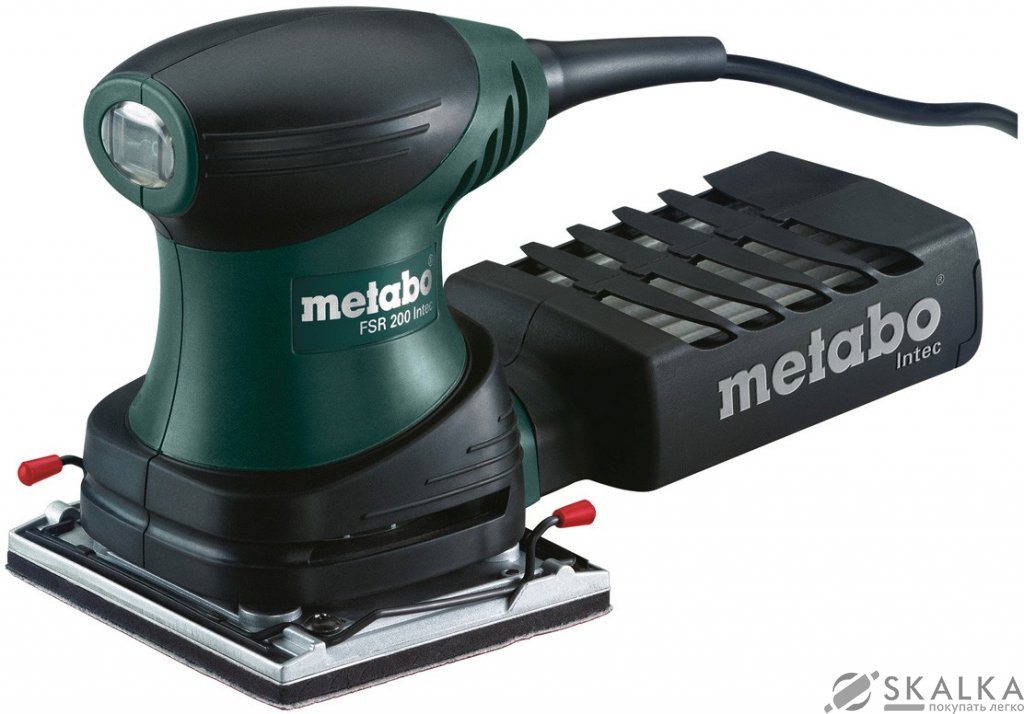Шлифмашина вибрационная Metabo FSR 200 Intec (55449) На фото Шлифмашина вибрационная Metabo FSR 200 Intec (55449)
