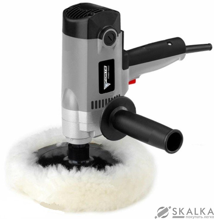 Полировальная машина Forte P 12-180 V 1200 Вт 180 мм (68541) На фото Полировальная машина Forte P 12-180 V 1200 Вт 180 мм (68541)