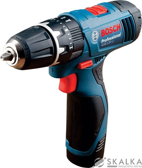 На фото Шуруповерт аккумуляторный Bosch GSR 120-LI (65771)