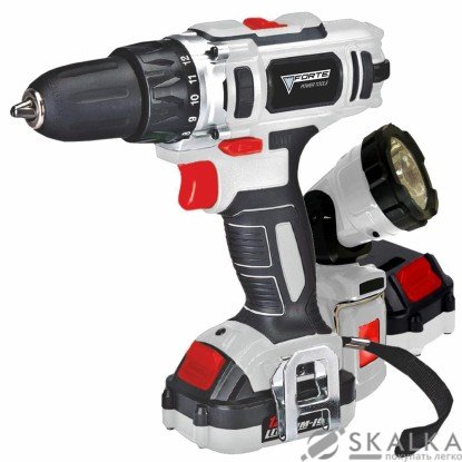 На фото Шуруповерт аккумуляторный Forte CDL 1217-2 LB2 12 В Li-Ion (68491)