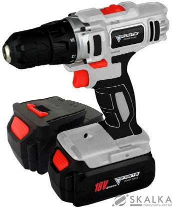 На фото Шуруповерт аккумуляторный Forte CDN 1813-2 B2 18 В Ni-Cd (68495)