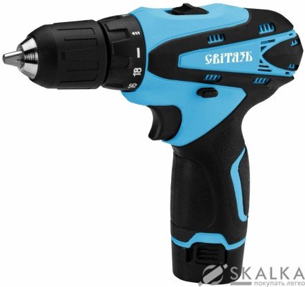 На фото Шуруповерт аккумуляторный Світязь СШЛ 1215-2 Б2 12 В Li-Ion (68528)