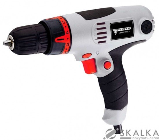 На фото Шуруповерт сетевой Forte DS 450 VR (34690)