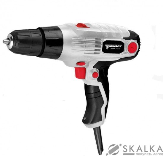 На фото Шуруповерт сетевой Forte DS 450-2 VR (44583)