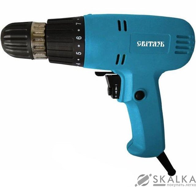 Шуруповерт сетевой Світязь СДШ 450 РР (68421) На фото Шуруповерт сетевой Світязь СДШ 450 РР (68421)